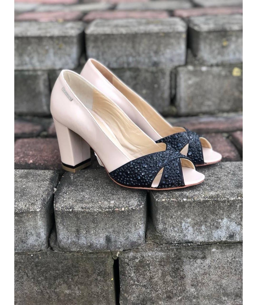 JOHN RICHMOND Бежевые кожаные туфли, фото 9