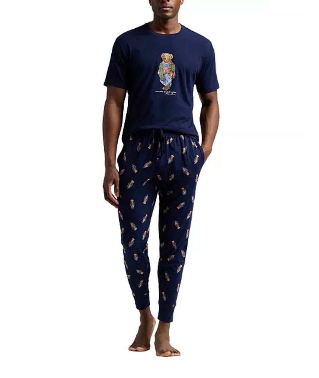 POLO RALPH LAUREN Темно-синяя пижама, фото 4