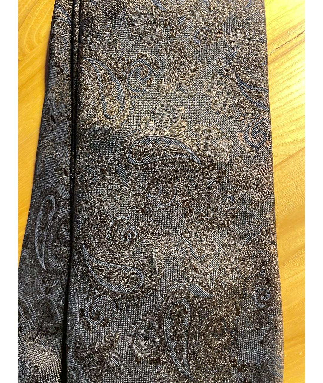 CORNELIANI Бордовый шелковый галстук, фото 2