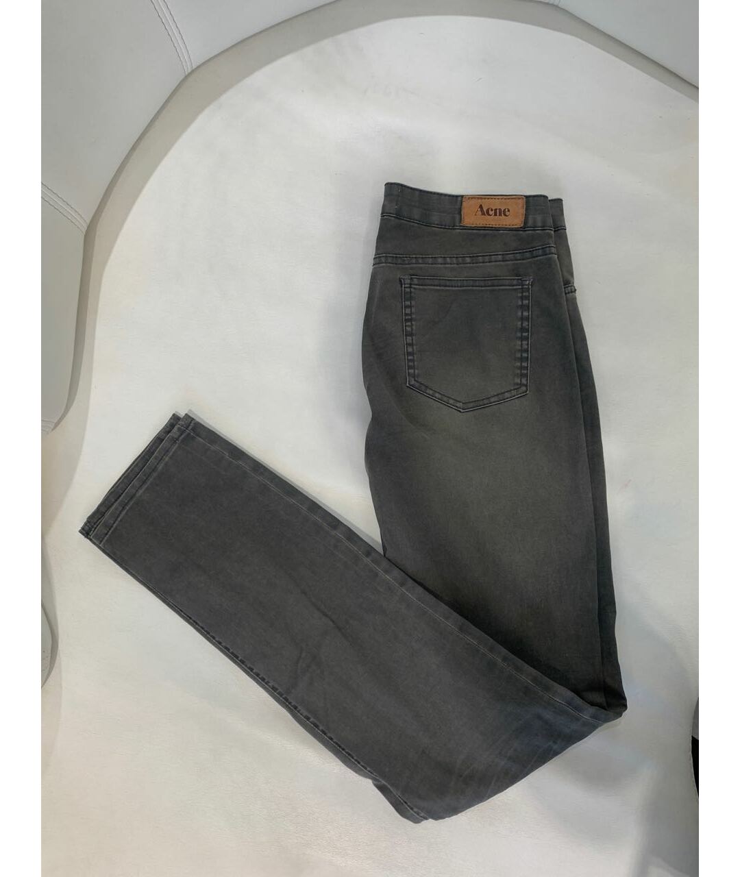 ACNE STUDIOS Хлопковые джинсы слим, фото 7