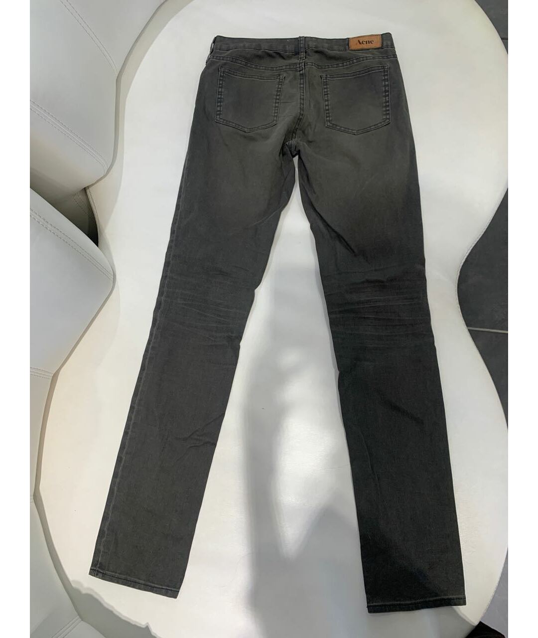 ACNE STUDIOS Хлопковые джинсы слим, фото 5