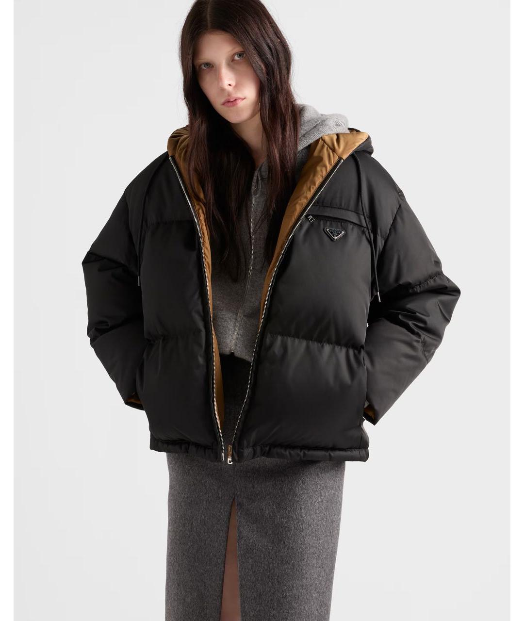 PRADA Черный пуховик, фото 5