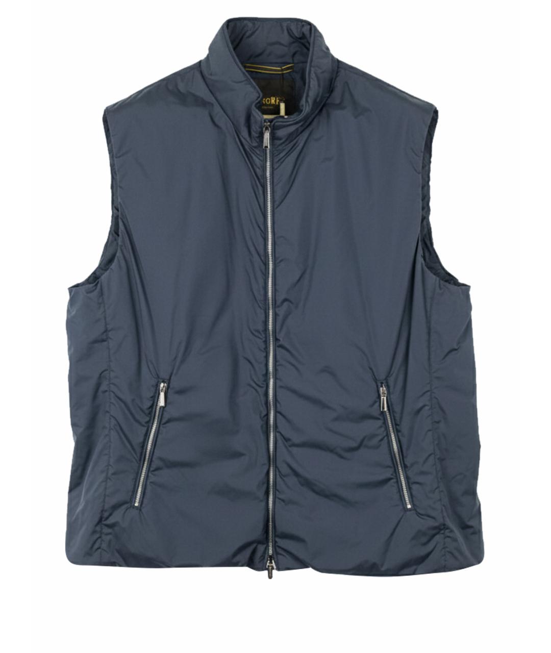 MOORER Синий жилет, фото 5