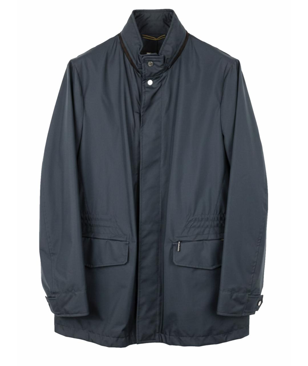 MOORER Темно-синяя куртка, фото 1