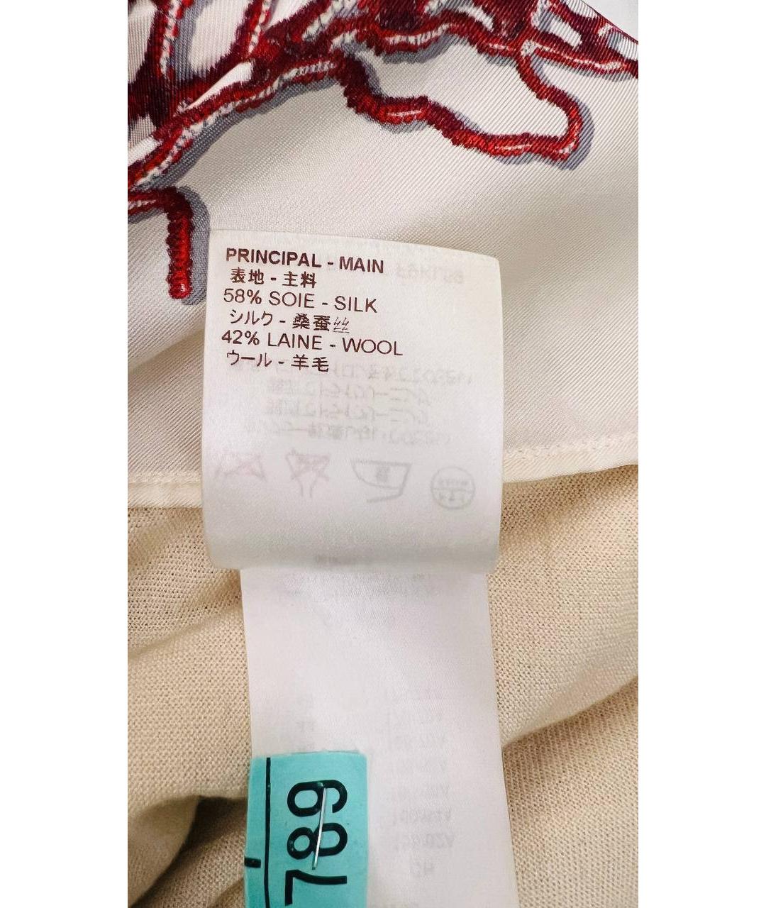 LOUIS VUITTON Шелковая блузы, фото 7