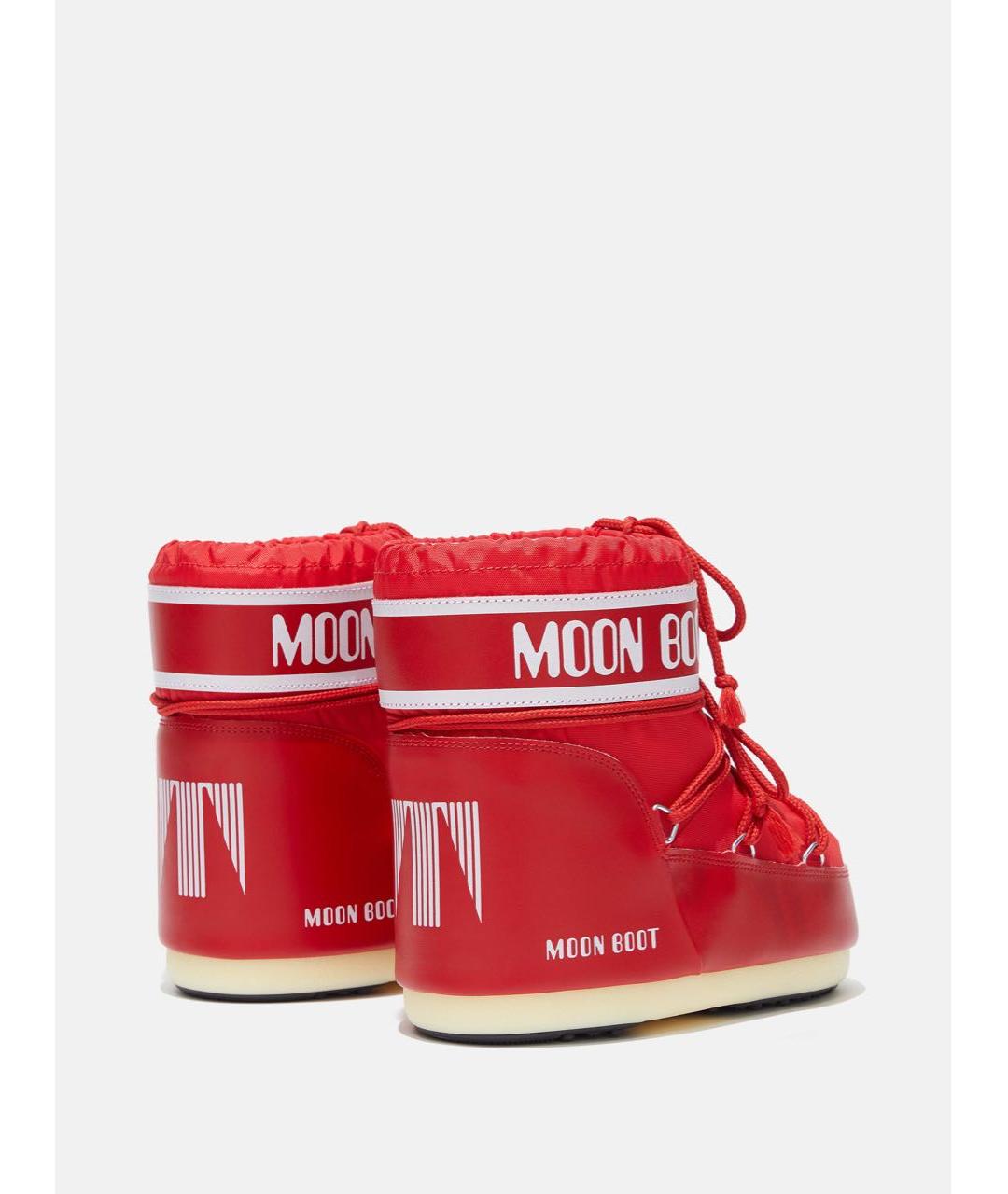 MOON BOOT Красные ботинки, фото 2