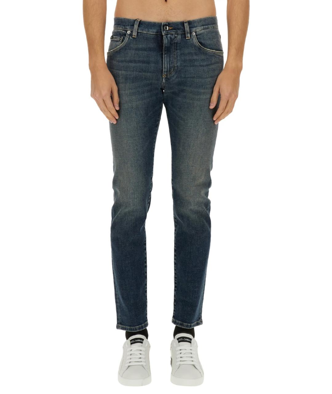 DOLCE&GABBANA Мульти джинсы скинни, фото 2