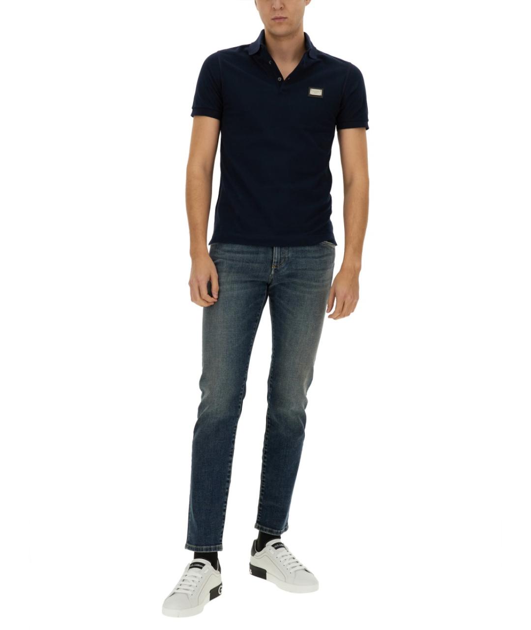 DOLCE&GABBANA Мульти джинсы скинни, фото 4