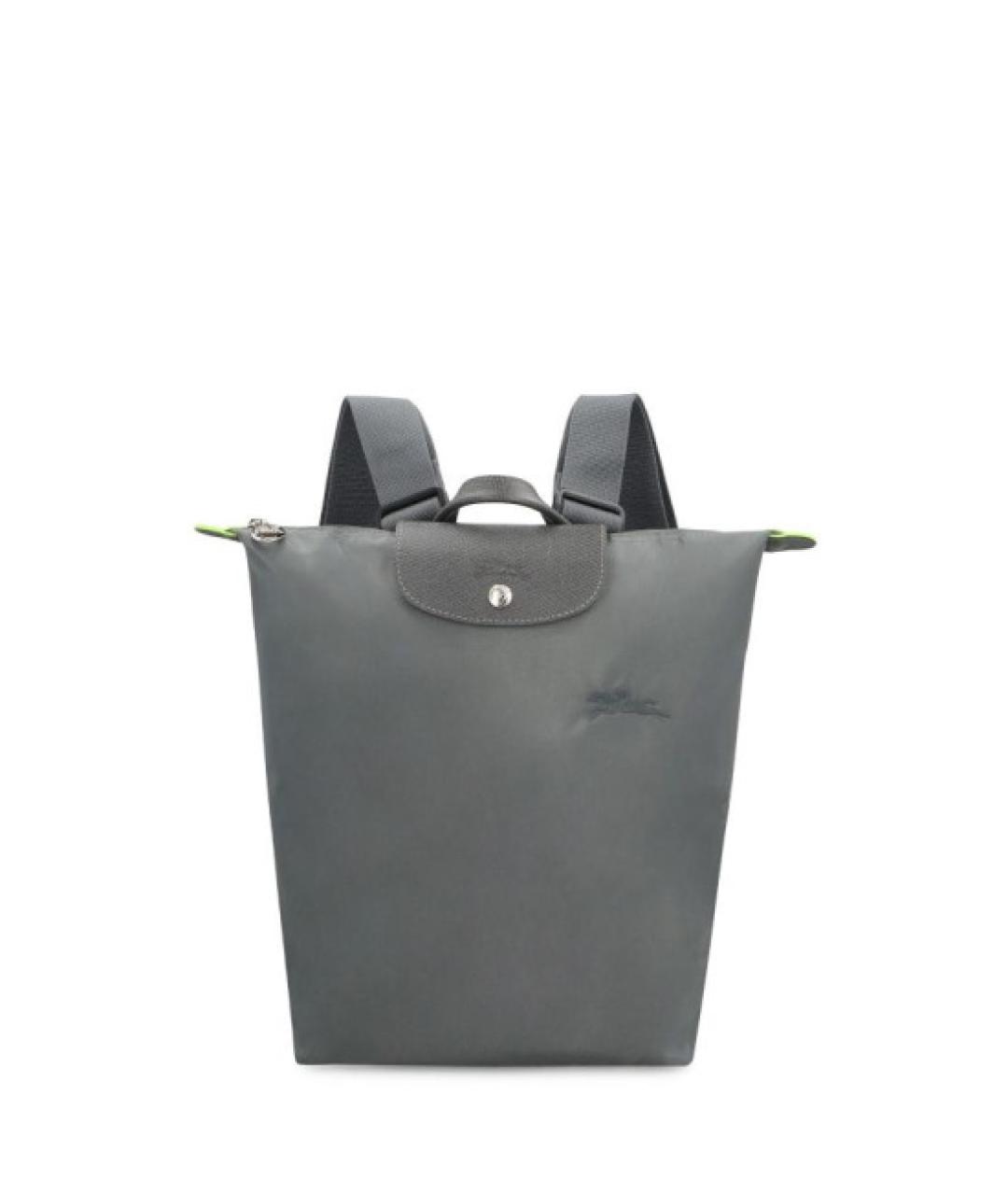 LONGCHAMP Зеленый синтетический рюкзак, фото 2