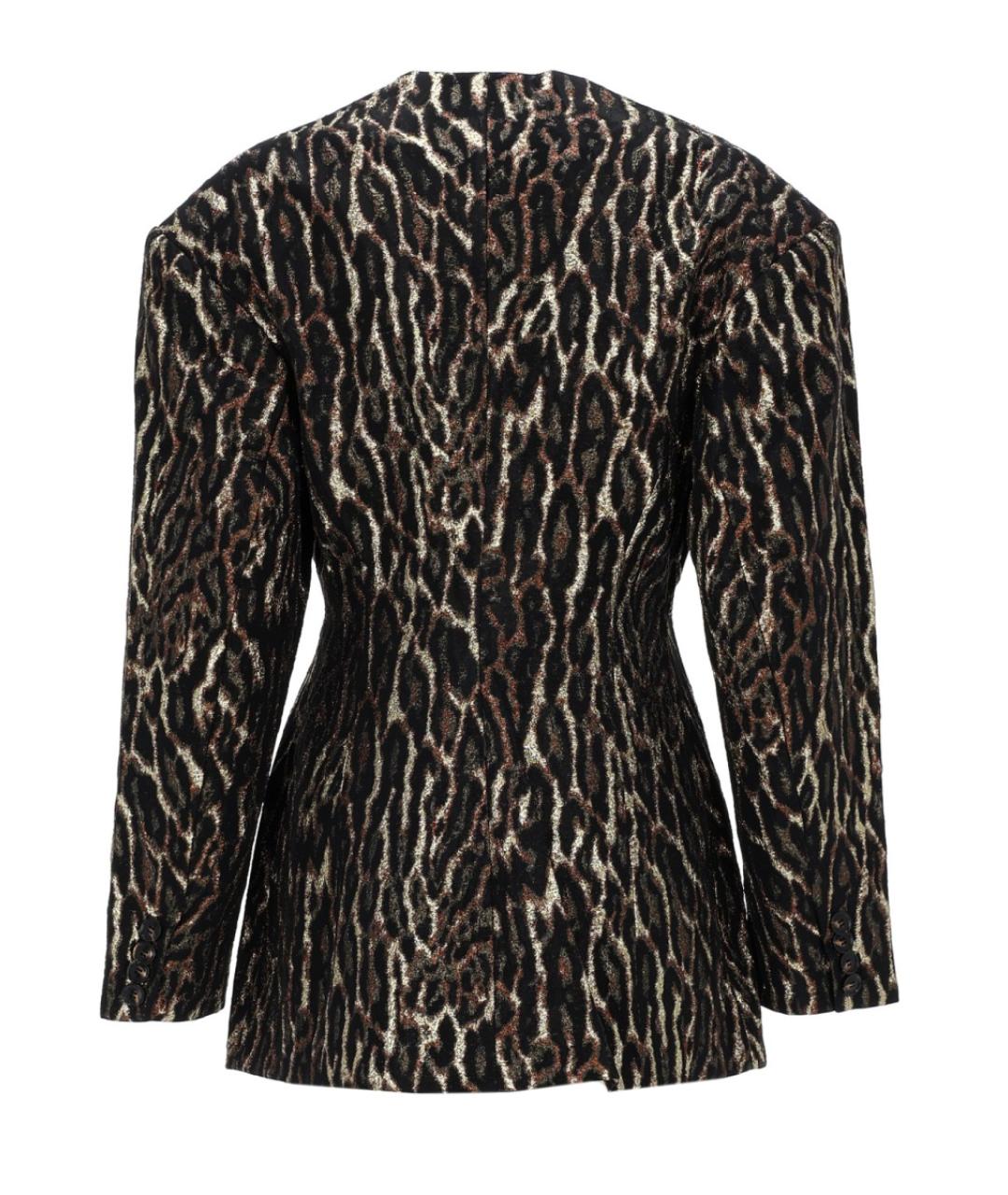 GANNI Мульти полиэстеровый жакет/пиджак, фото 2