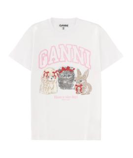 GANNI Футболка