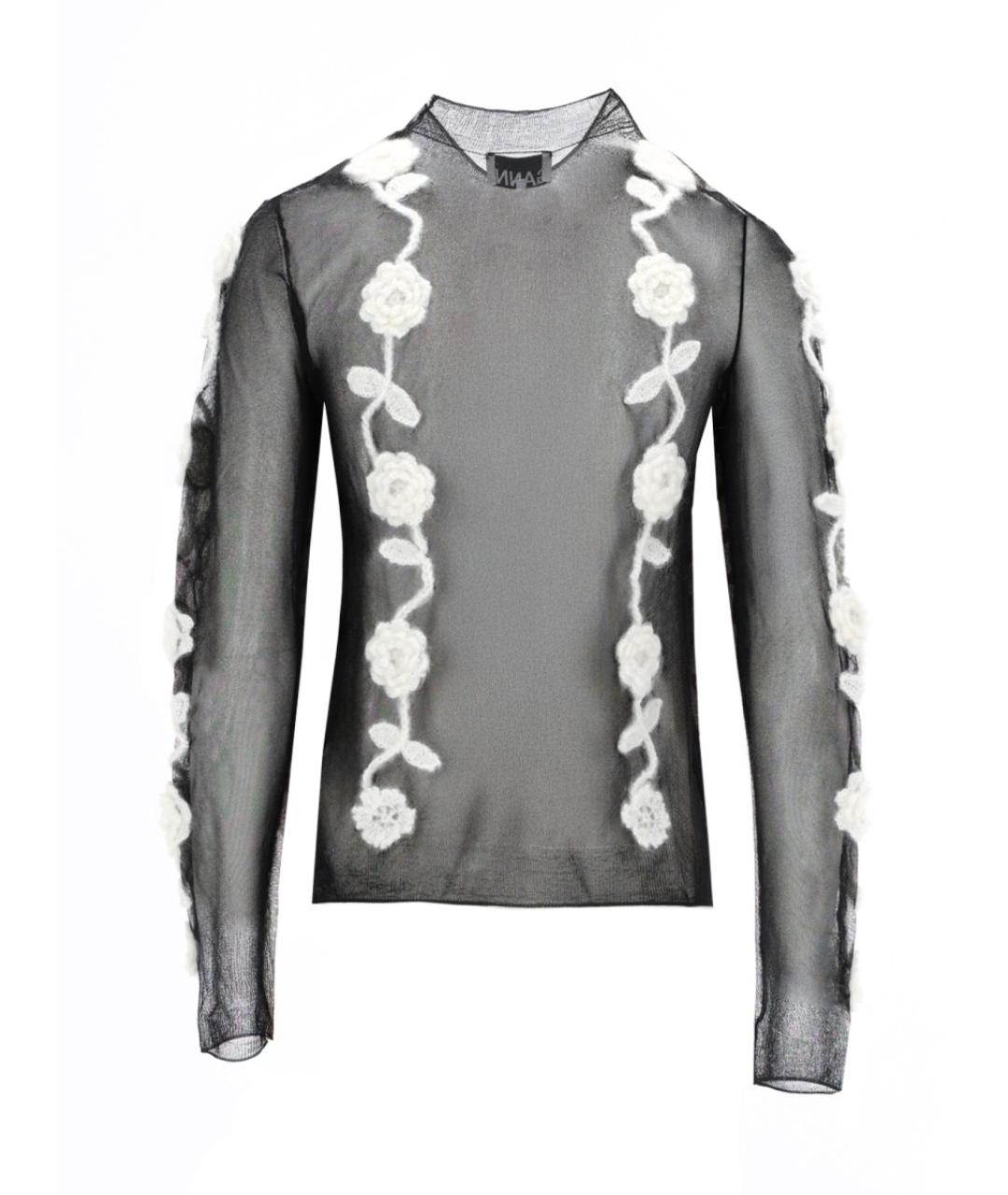 GANNI Мульти полиамидовая блузы, фото 2