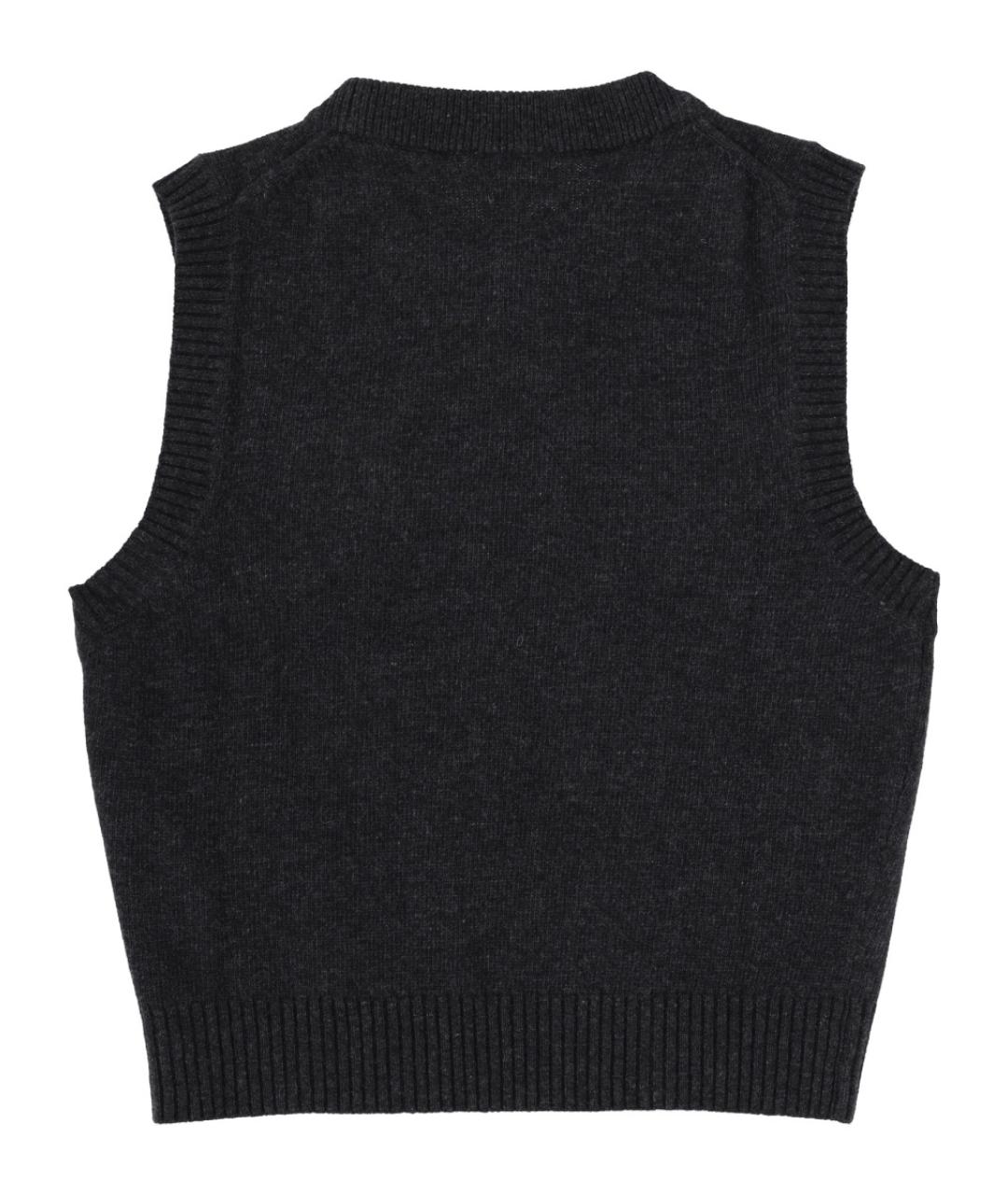 GANNI Мульти шерстяной жилет, фото 2