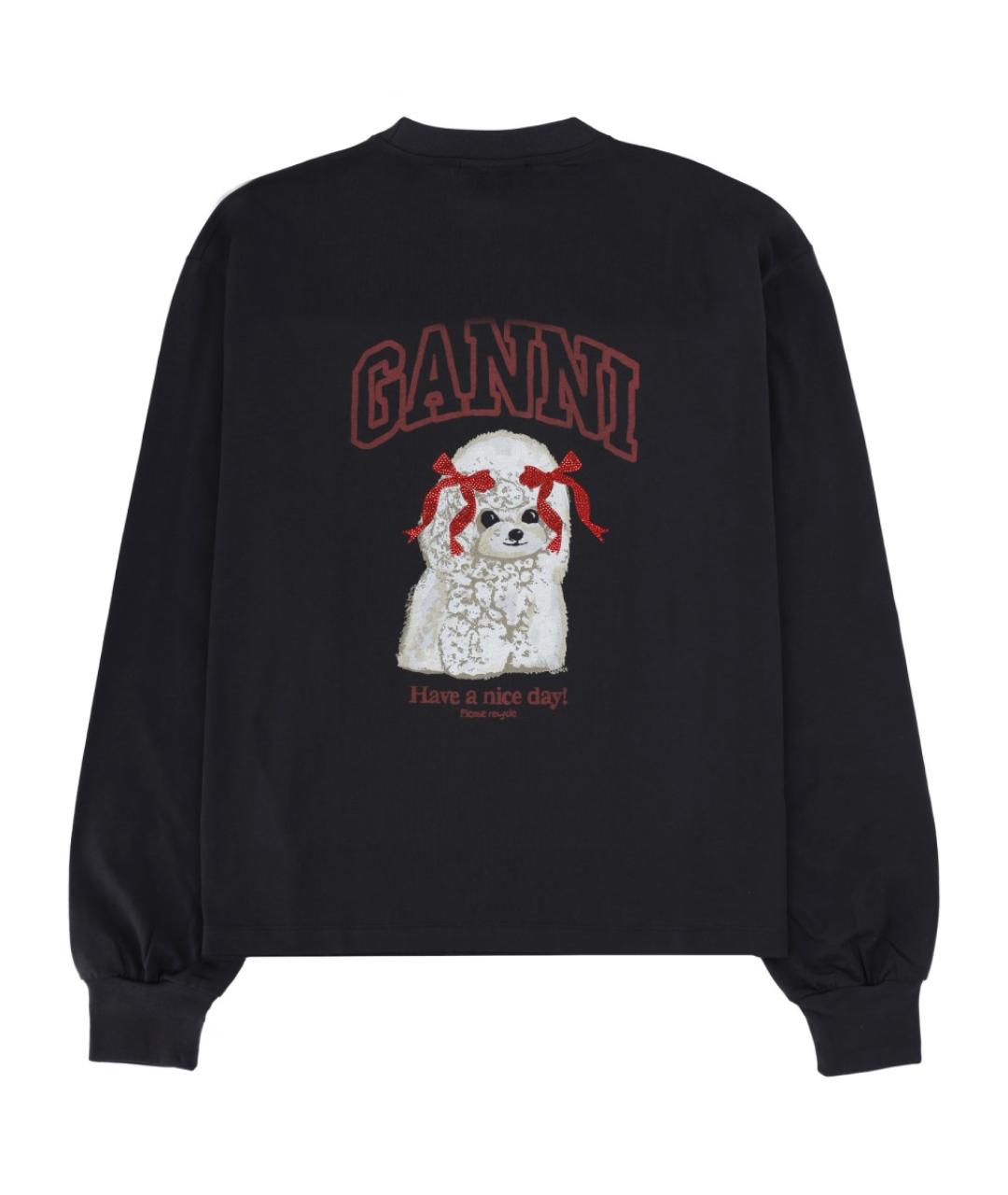 GANNI Мульти хлопковый джемпер / свитер, фото 1