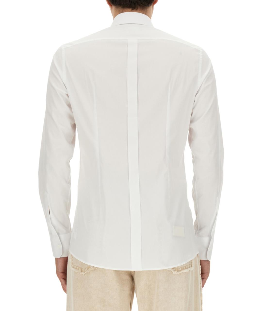 DOLCE&GABBANA Белая классическая рубашка, фото 5