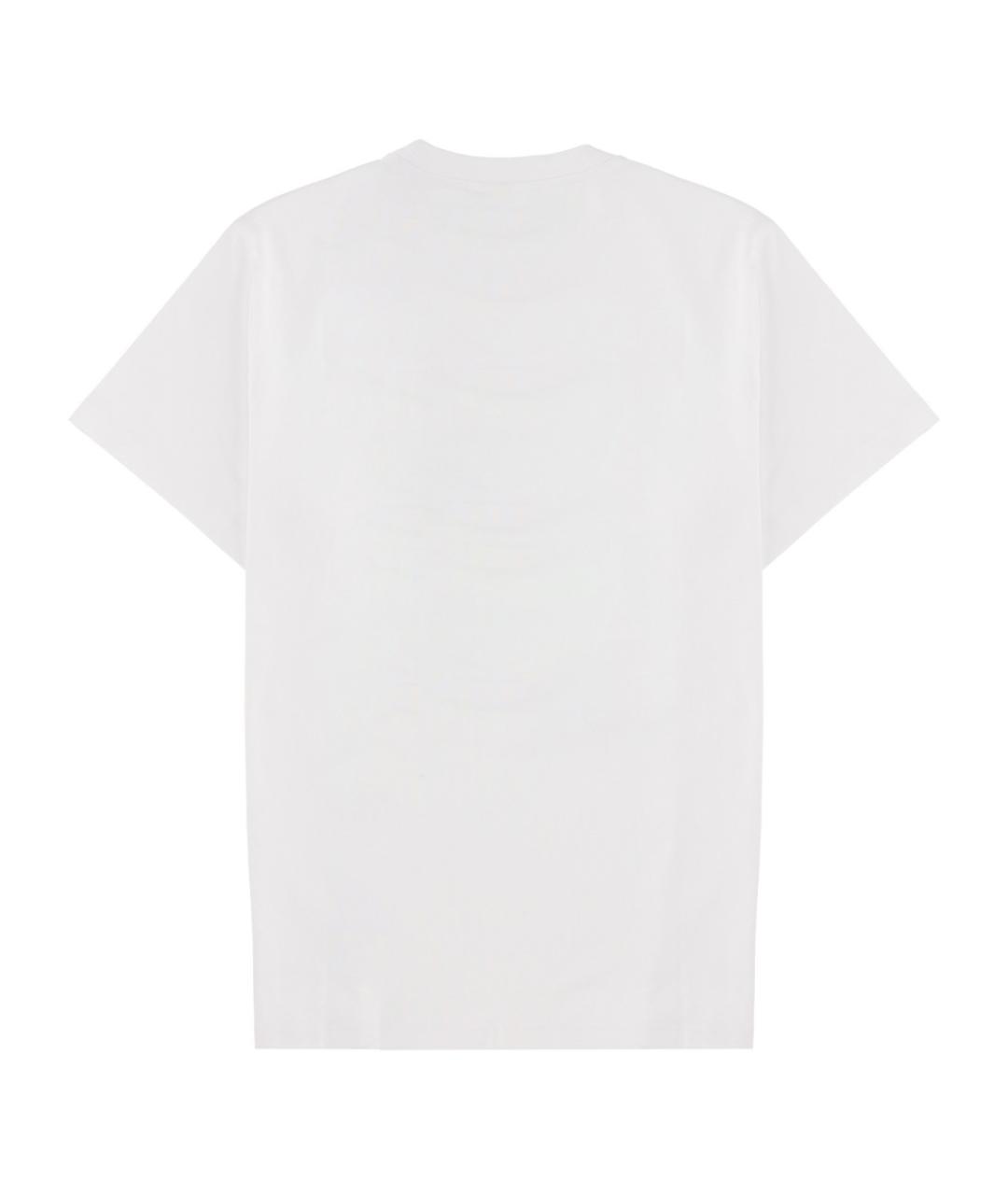 GANNI Мульти хлопковая футболка, фото 2