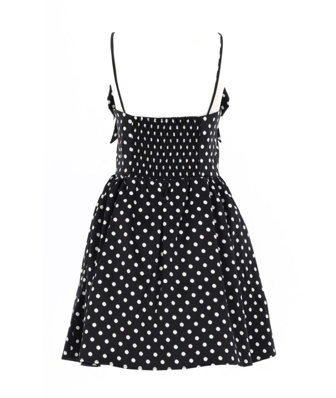 GANNI Черное полиэстеровое платье, фото 2