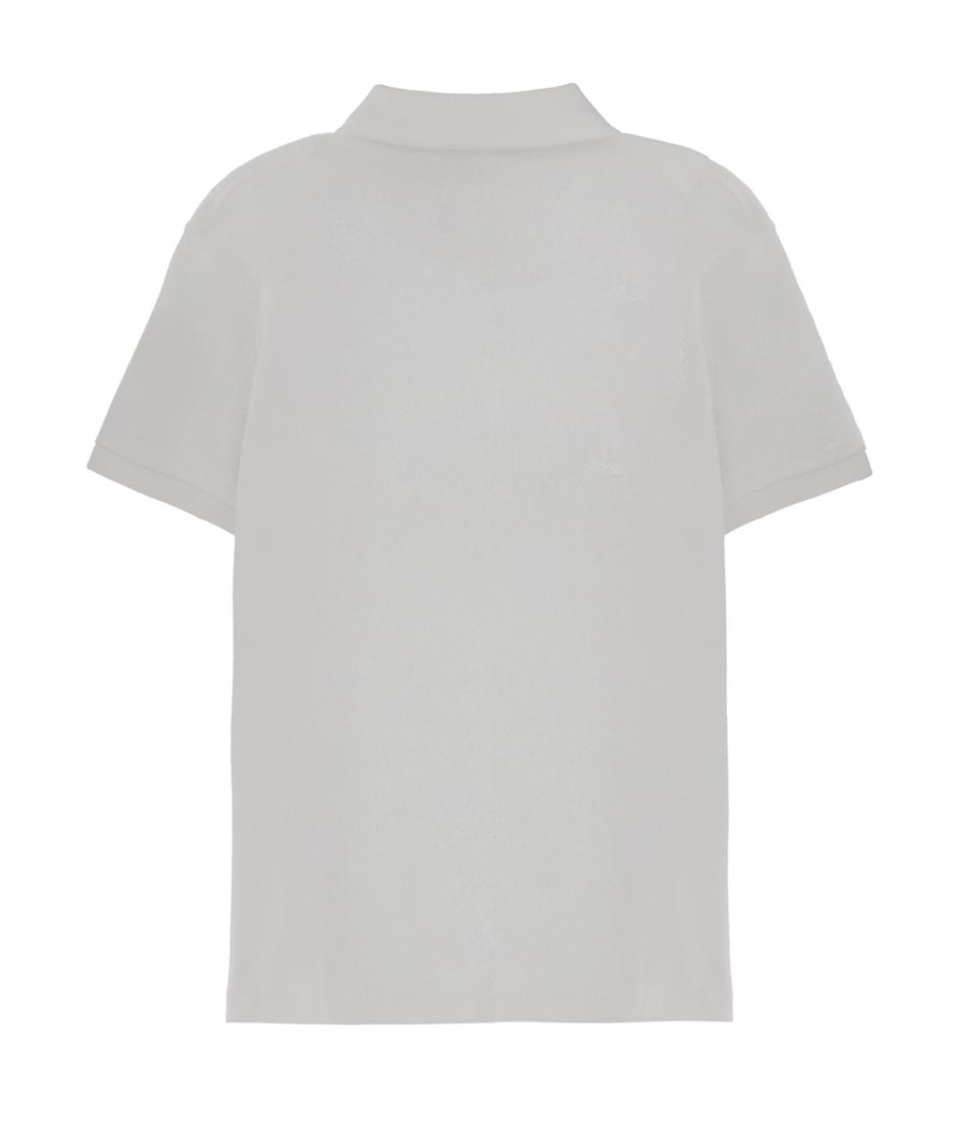 POLO RALPH LAUREN Серая хлопковая футболка, фото 2