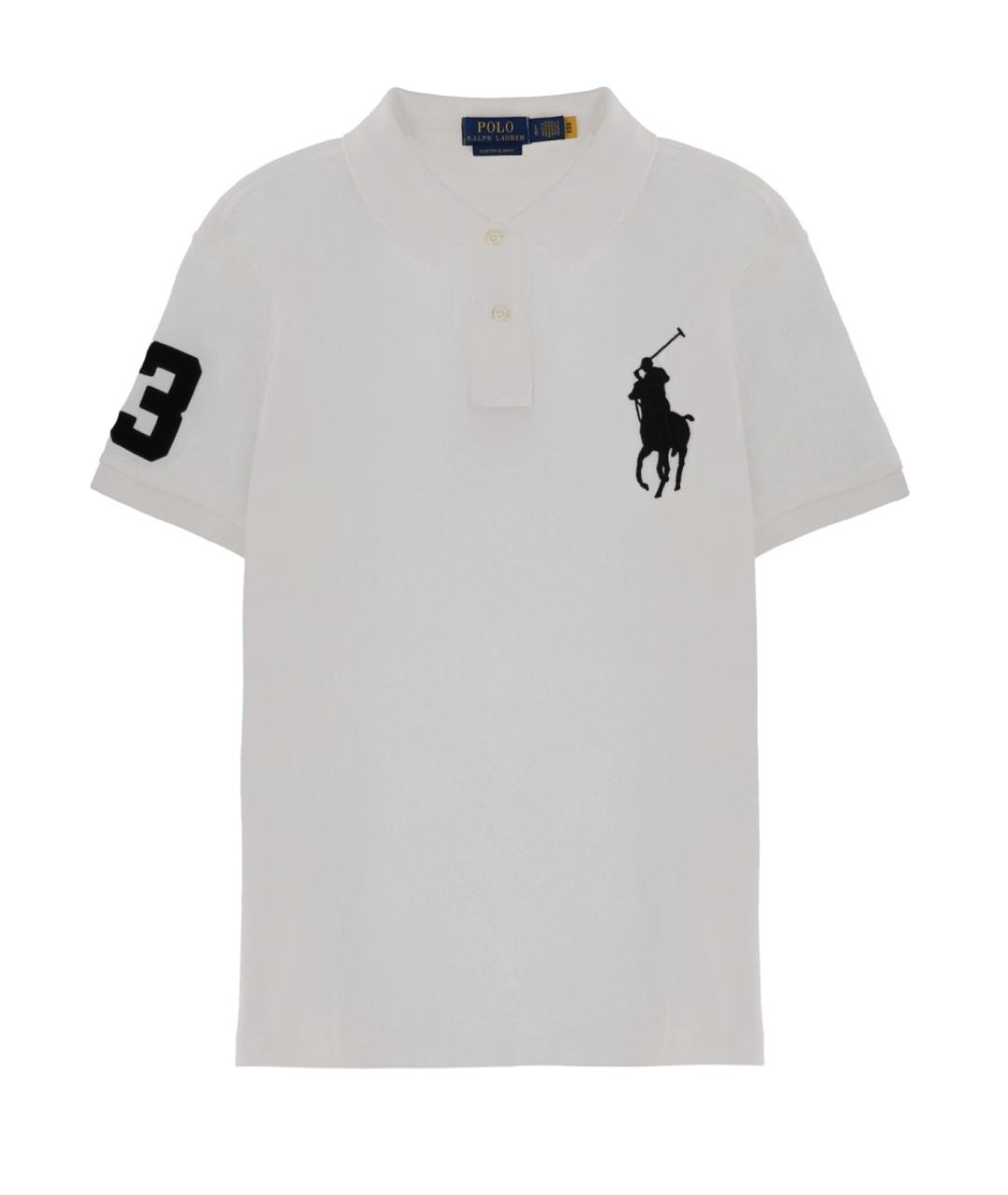 POLO RALPH LAUREN Серая хлопковая футболка, фото 1