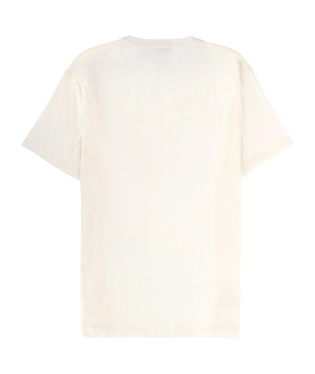 POLO RALPH LAUREN Белая хлопковая футболка, фото 2