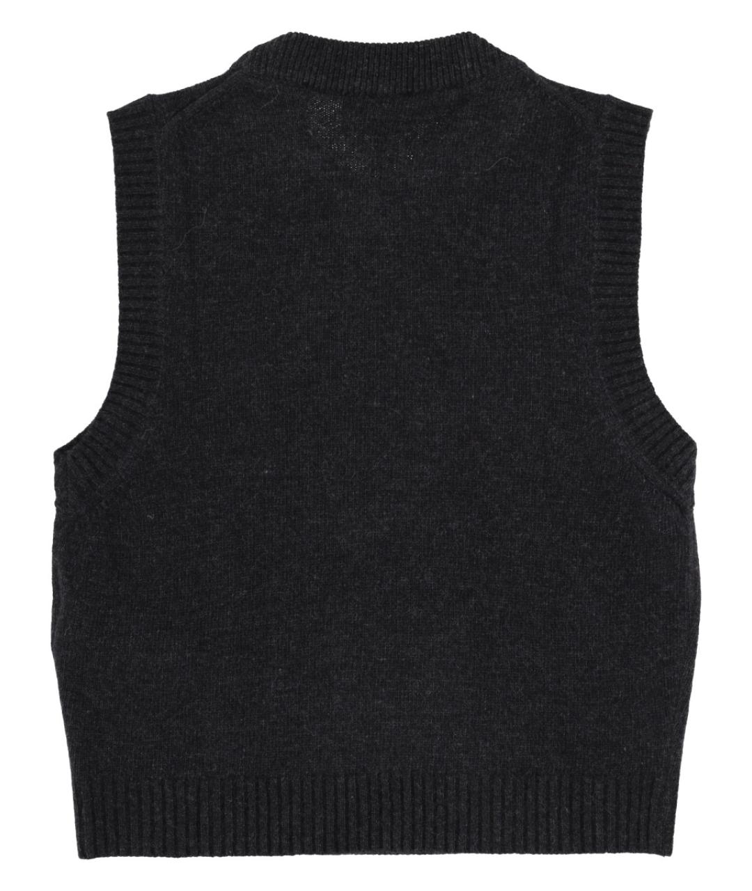 GANNI Мульти шерстяной жилет, фото 2