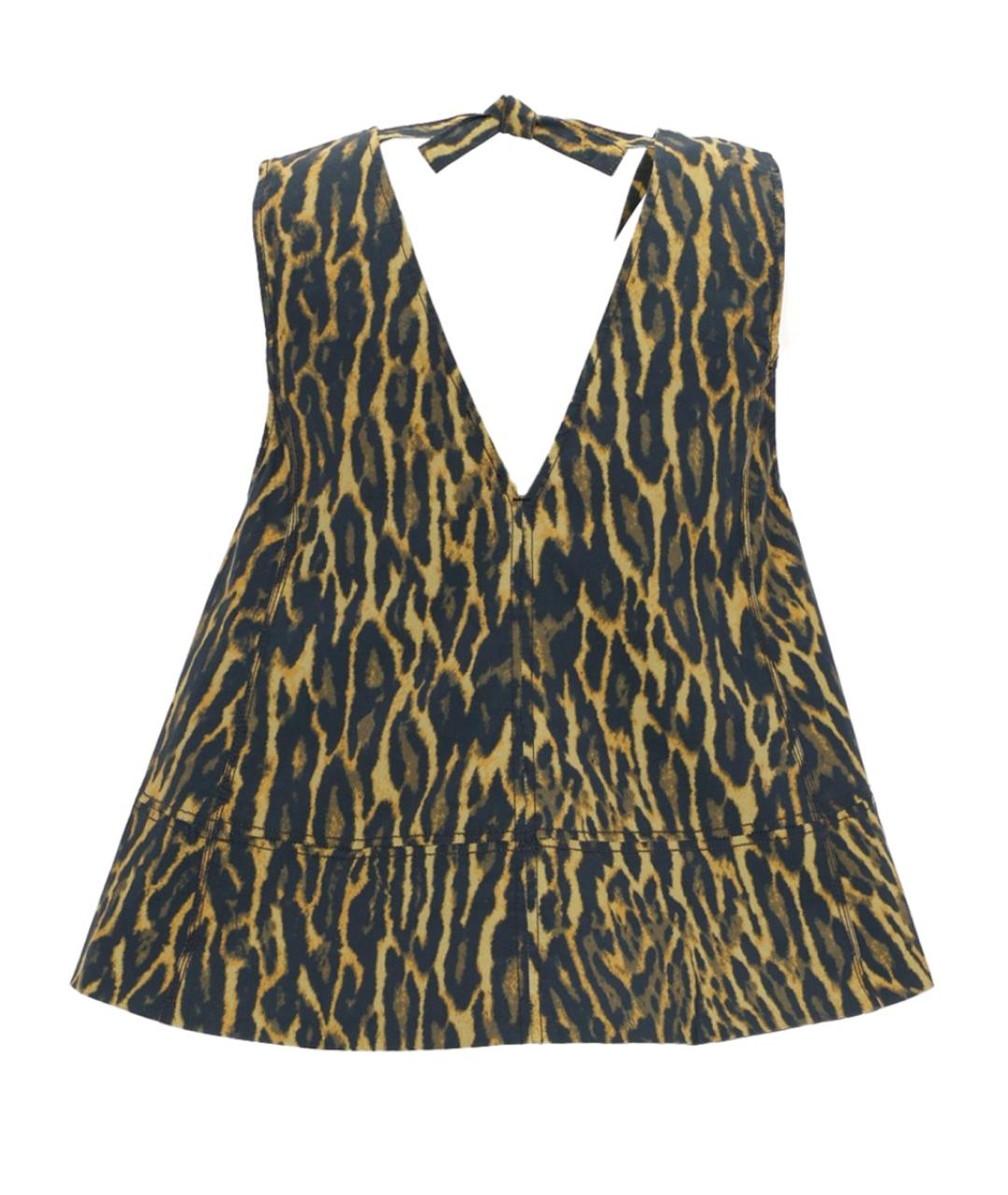 GANNI Мульти хлопковая блузы, фото 2