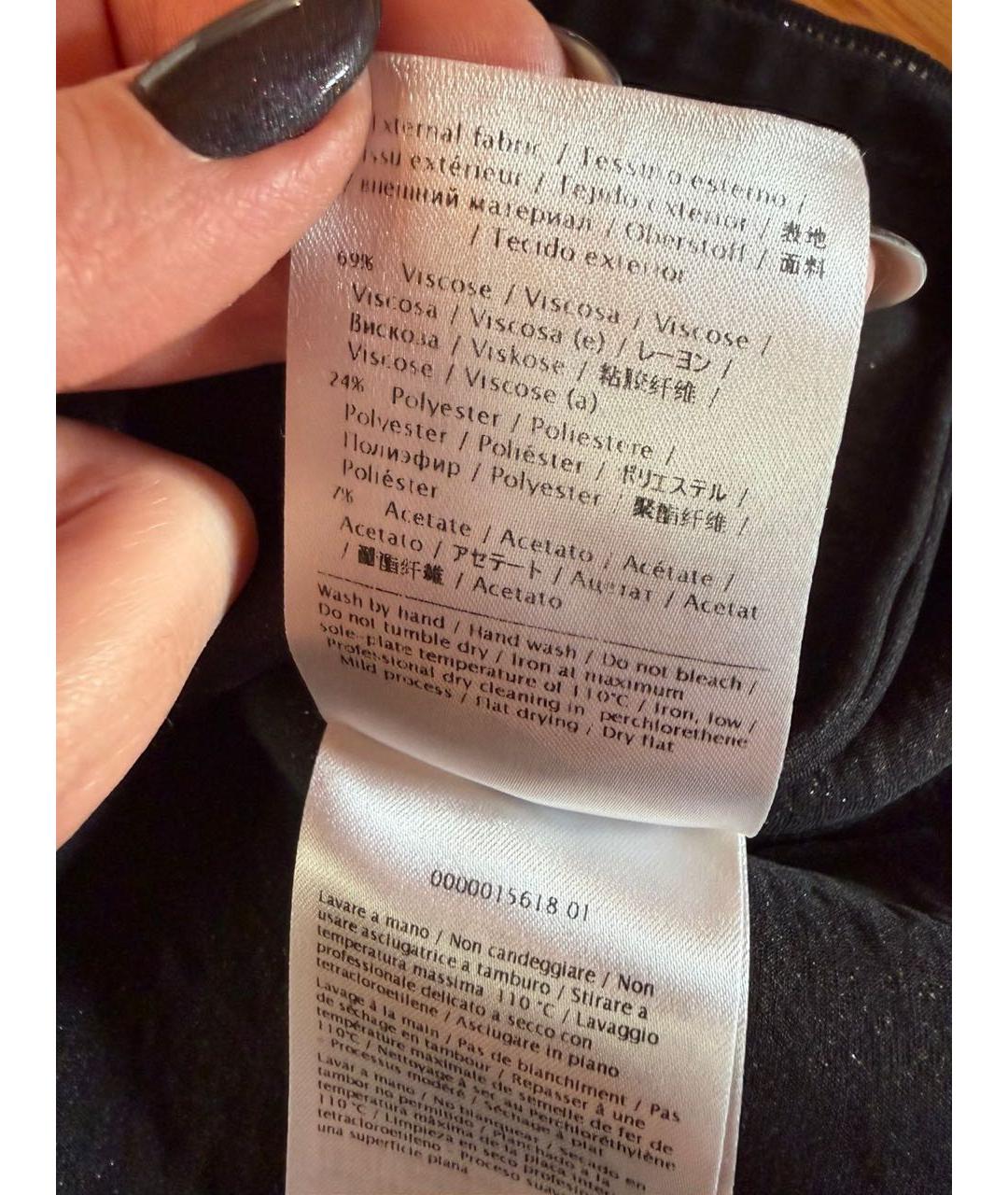 VALENTINO Мульти вискозное коктейльное платье, фото 5