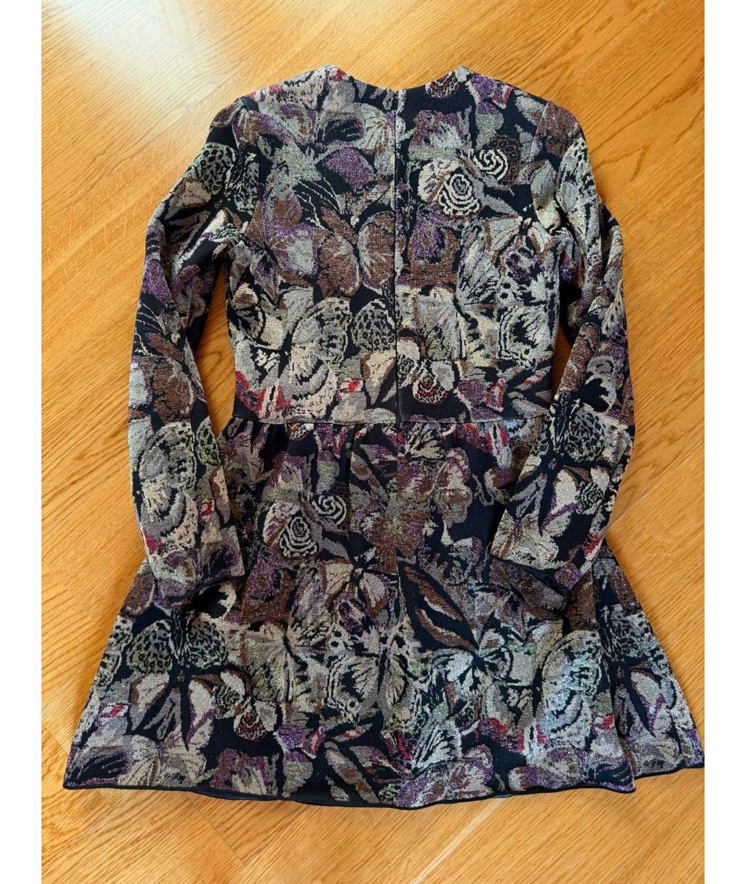 VALENTINO Мульти вискозное коктейльное платье, фото 2