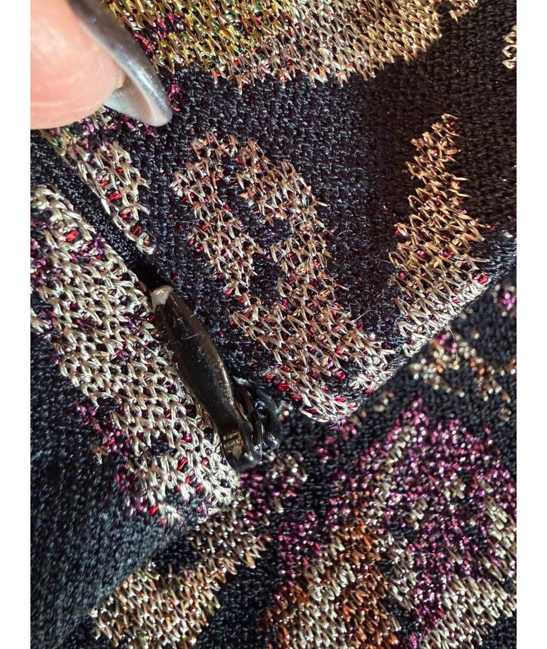 VALENTINO Мульти вискозное коктейльное платье, фото 7