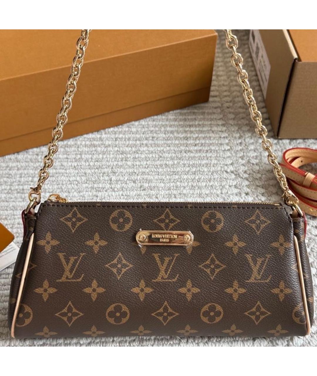 LOUIS VUITTON Коричневая сумка через плечо, фото 2
