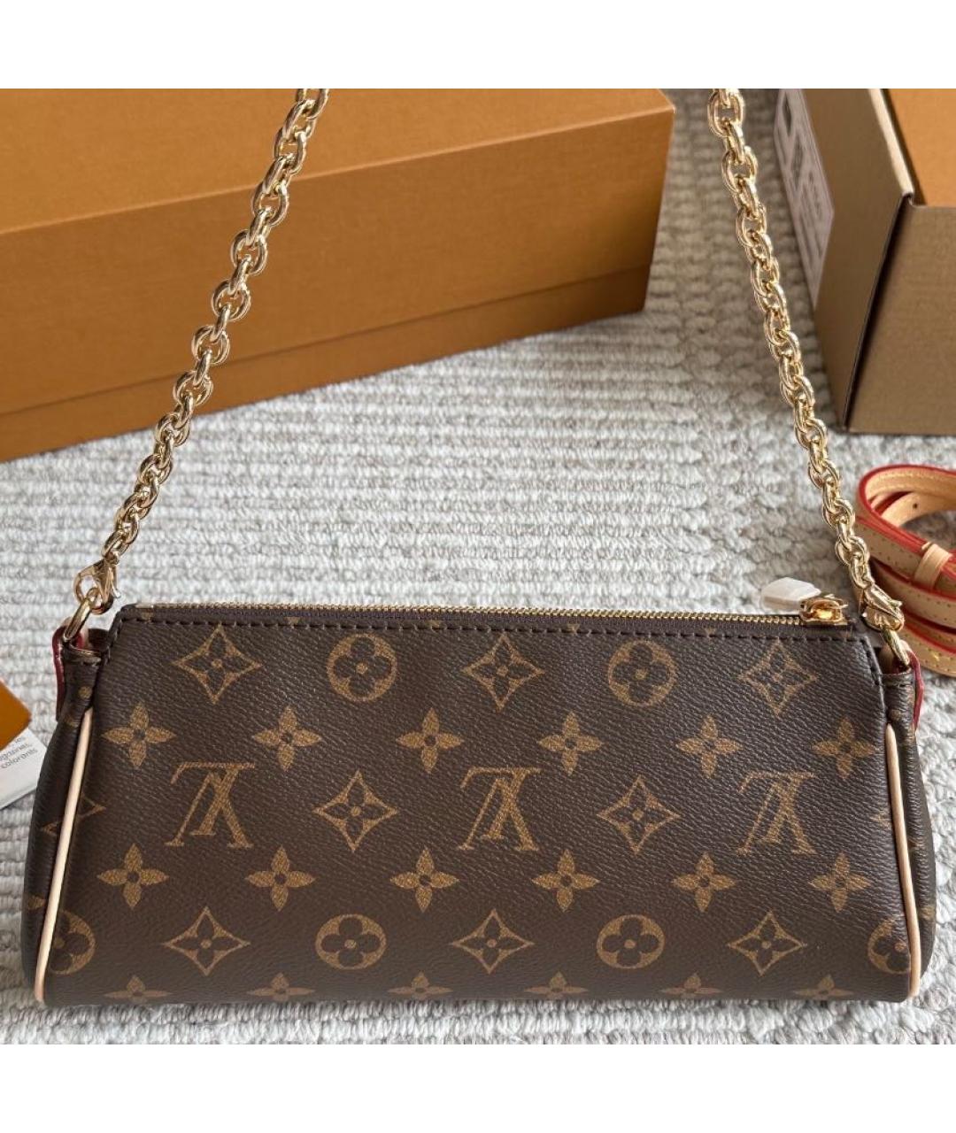 LOUIS VUITTON Коричневая сумка через плечо, фото 3