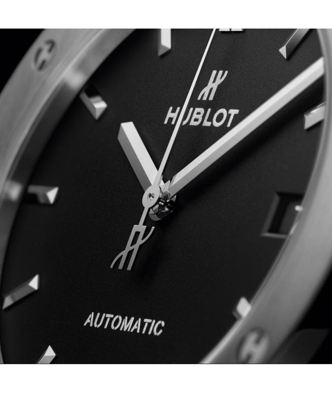 HUBLOT Черные металлические часы, фото 7