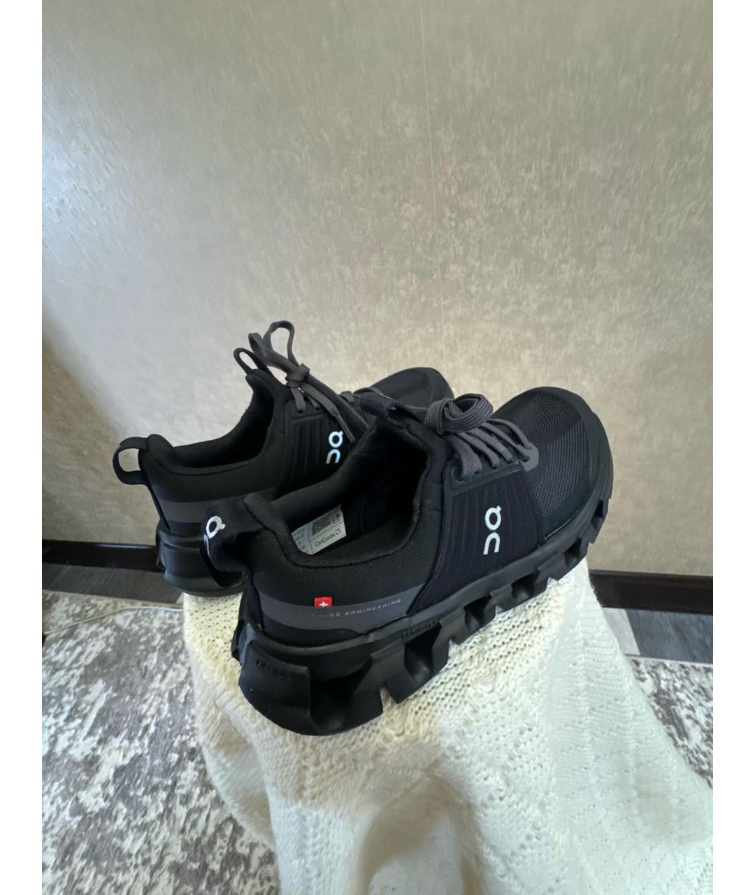 ON Черные текстильные кеды, фото 3