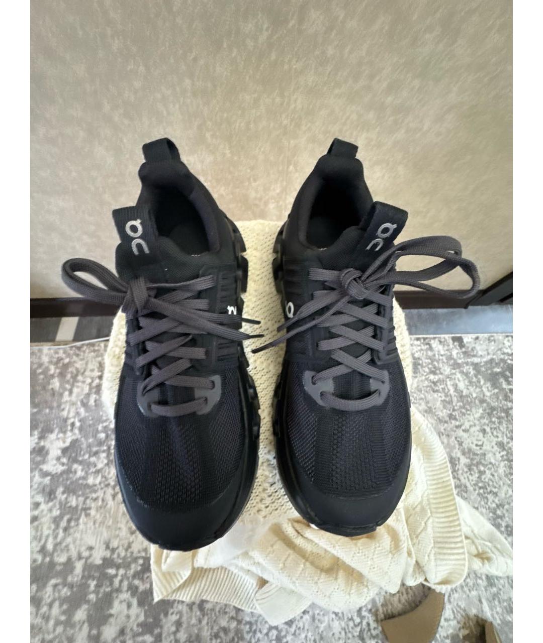 ON Черные текстильные кеды, фото 2