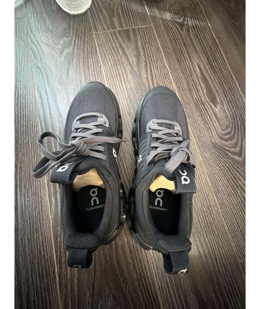 ON Черные текстильные кеды, фото 3