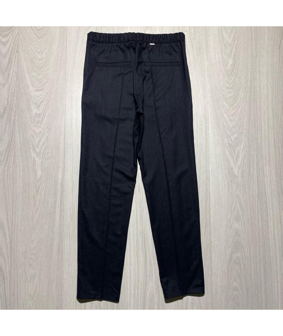 KENZO Антрацитовые брюки узкие, фото 6