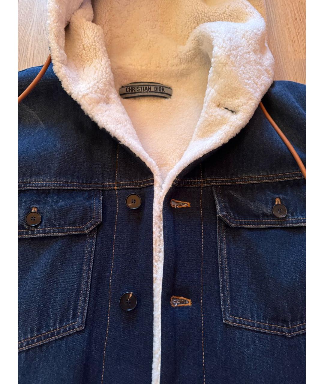 CHRISTIAN DIOR Темно-синяя куртка, фото 4