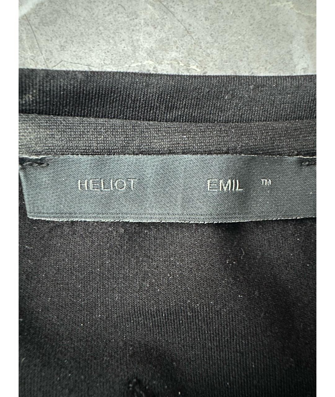 HELIOT EMIL Черное повседневное платье, фото 2