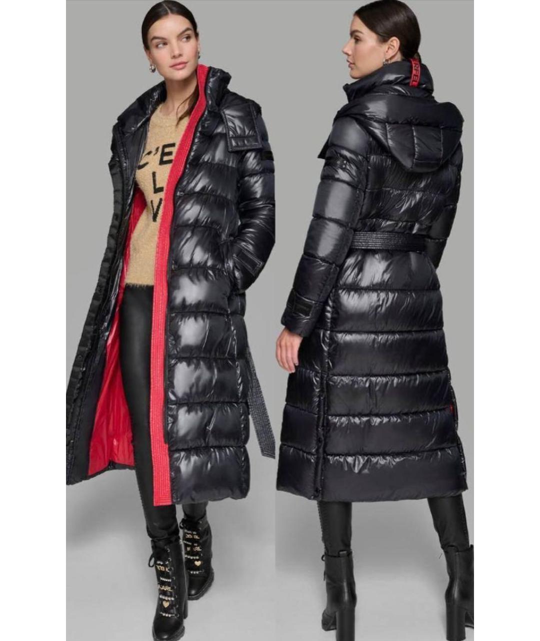 KARL LAGERFELD Черный пуховик, фото 4