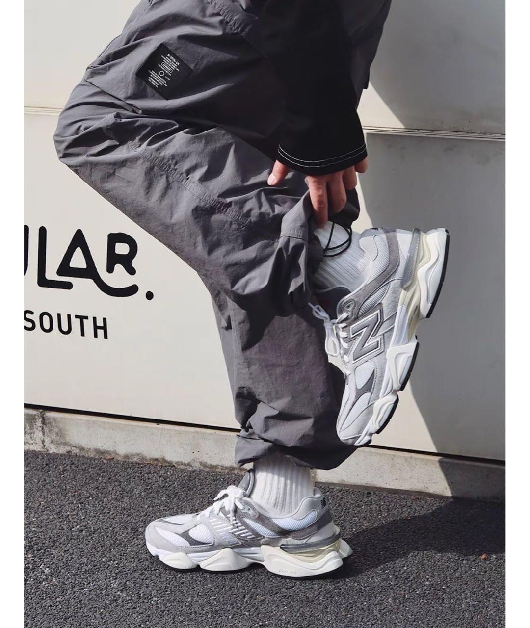 NEW BALANCE Серые текстильные кроссовки, фото 2