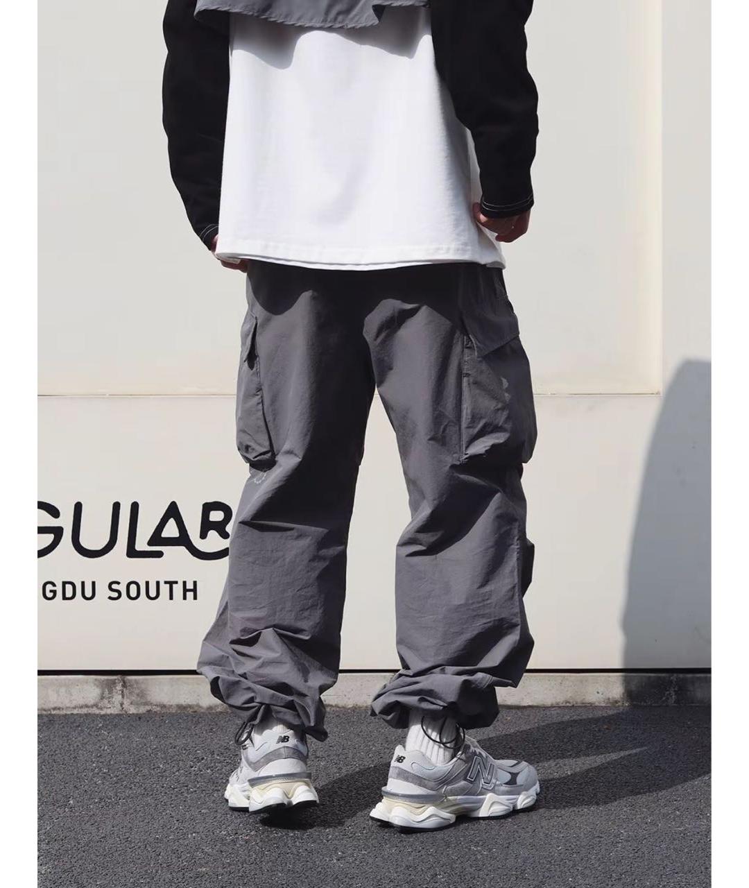 NEW BALANCE Серые текстильные кроссовки, фото 4