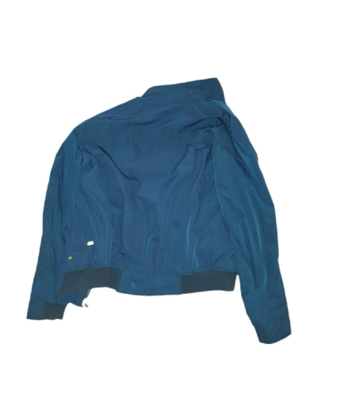 HUGO BOSS Темно-синяя полиамидовая куртка, фото 2