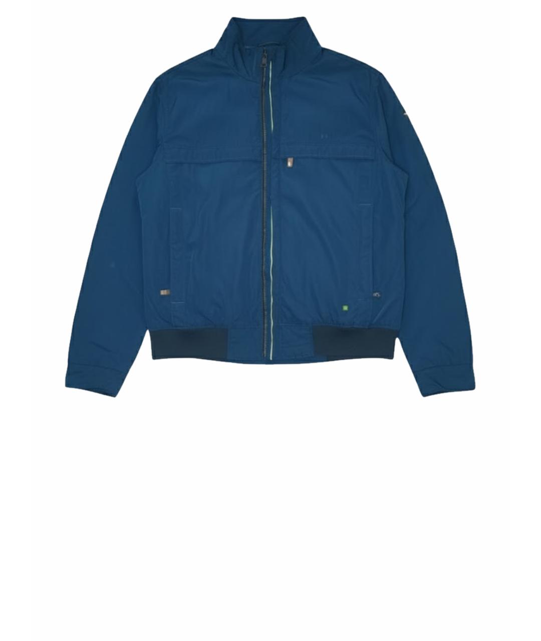 HUGO BOSS Темно-синяя полиамидовая куртка, фото 1