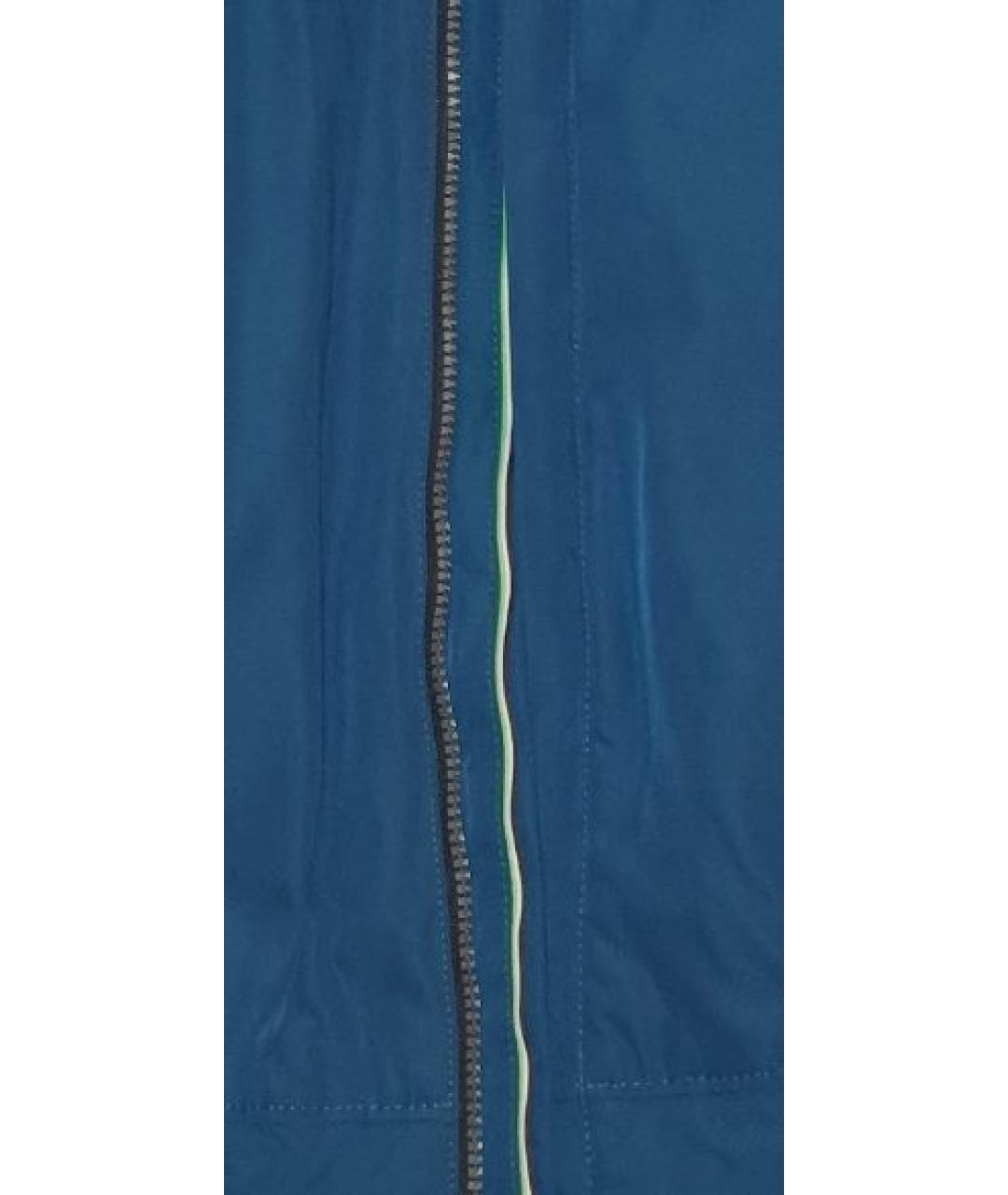 HUGO BOSS Темно-синяя полиамидовая куртка, фото 4