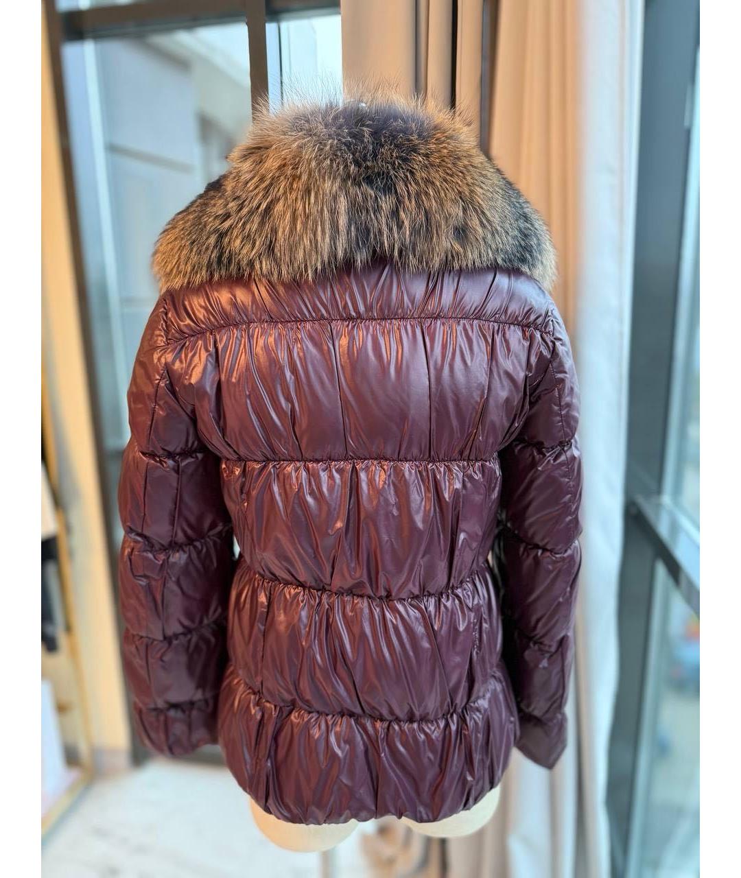 ICEBERG Бордовая куртка, фото 2