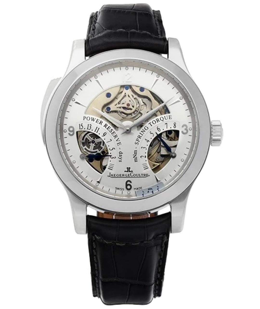 Jaeger LeCoultre Белые платиновые часы, фото 1
