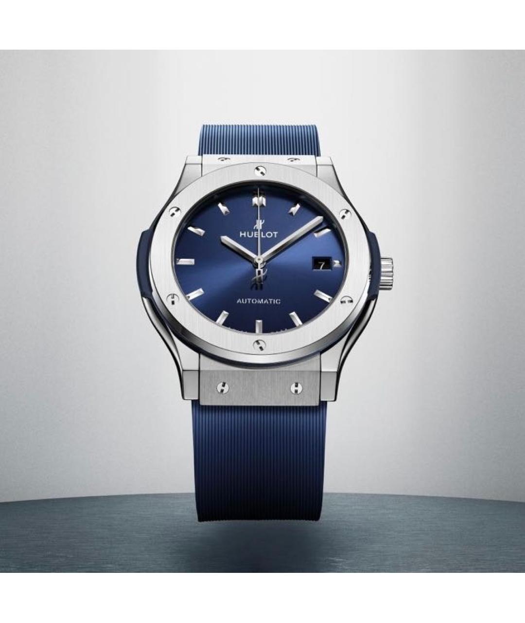 HUBLOT Синие металлические часы, фото 2