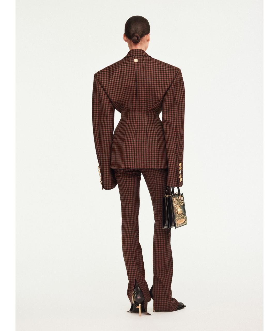 SCHIAPARELLI Коричневые брюки широкие, фото 3