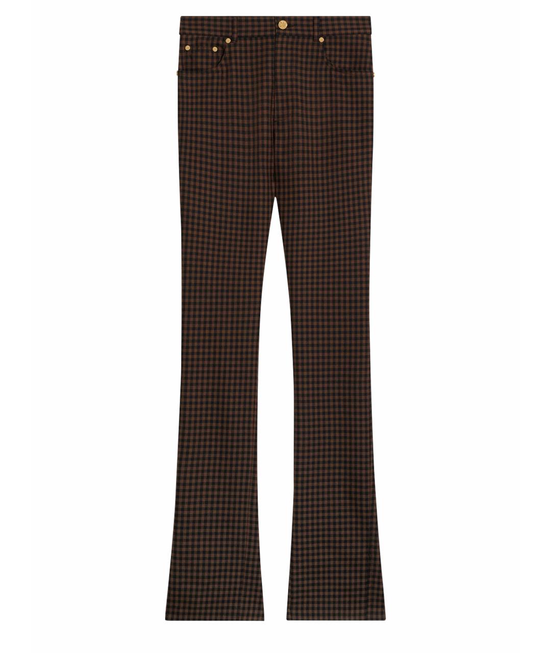 SCHIAPARELLI Коричневые брюки широкие, фото 1