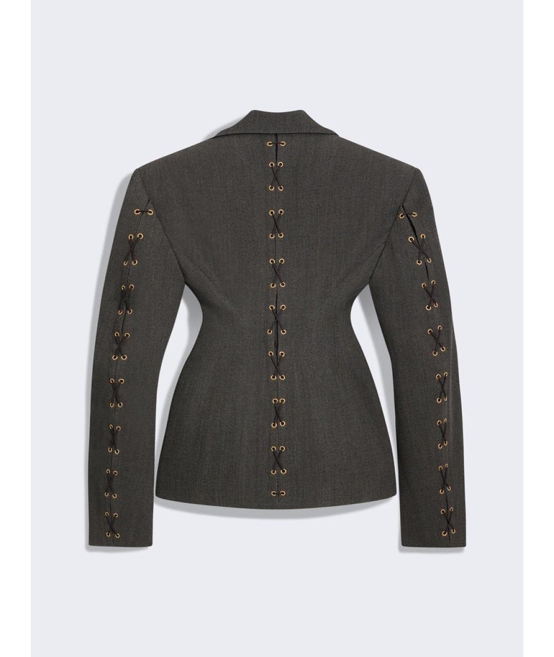 SCHIAPARELLI Серый жакет/пиджак, фото 2